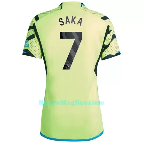 Maglia Arsenal Saka 7 Uomo Secondo 2023/24