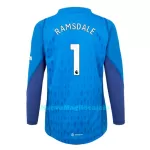 Maglia Portiere Arsenal Ramsdale 1 Uomo Secondo 2023/24 Maniche Lunghe