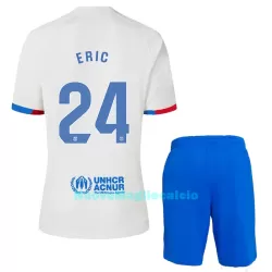 Completo calcio Barcellona Eric 24 Bambino Secondo 2023/24 Completo calcio Barcellona Eric 24 Bambino Secondo 2023/24