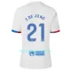 Maglia Barcellona Frenkie de Jong 21 Uomo Secondo 2023/24