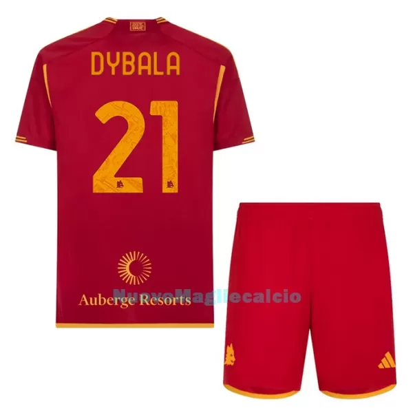 Completo calcio AS Roma Dybala 21 Bambino Primo 2023/24