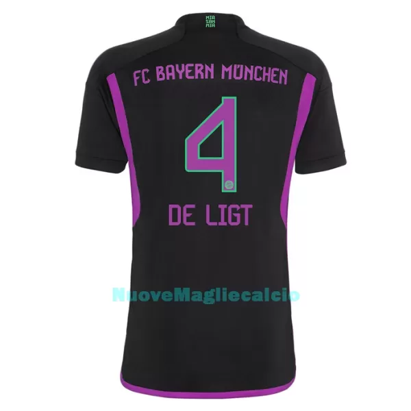 Completo calcio FC Bayern Monaco De Ligt 4 Bambino Secondo 2023/24
