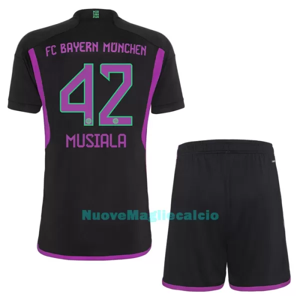 Completo calcio FC Bayern Monaco Musiala 42 Bambino Secondo 2023/24