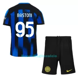 Completo calcio Inter Milan Bastoni 95 Bambino Primo 2023/24 Completo calcio Inter Milan Bastoni 95 Bambino Primo 2023/24