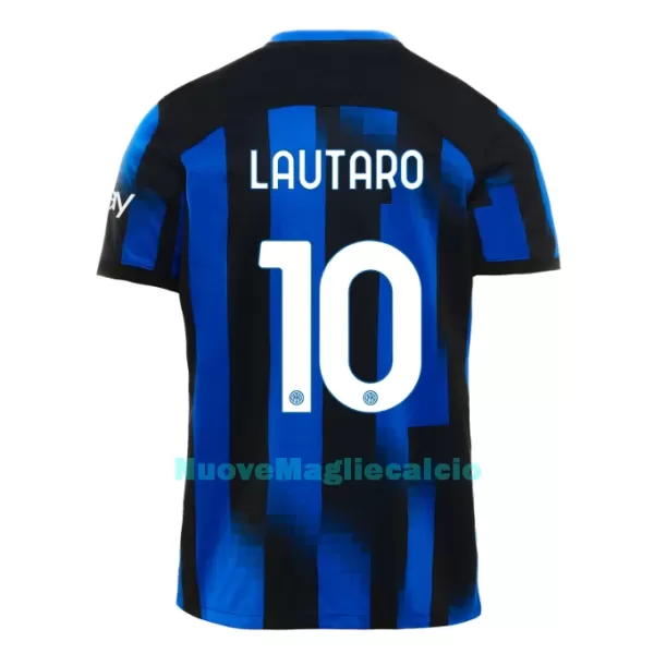 Completo calcio Inter Milan Lautaro Martinez 10 Bambino Primo 2023/24