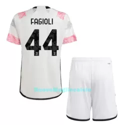 Completo calcio Juventus Fagioli 44 Bambino Secondo 2023/24 Completo calcio Juventus Fagioli 44 Bambino Secondo 2023/24