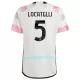 Completo calcio Juventus Locatelli 5 Bambino Secondo 2023/24