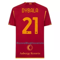 Maglia AS Roma Dybala 21 Uomo Primo 2023/24 Maglia AS Roma Dybala 21 Uomo Primo 2023/24