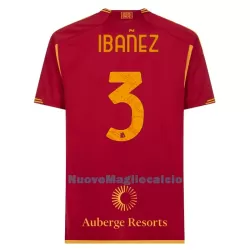 Maglia AS Roma Ibanez 3 Uomo Primo 2023/24 Maglia AS Roma Ibanez 3 Uomo Primo 2023/24