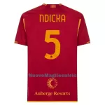 Maglia AS Roma Ndicka 5 Uomo Primo 2023/24