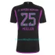 Maglia FC Bayern Monaco Müller 25 Uomo Secondo 2023/24