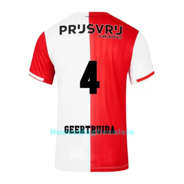 Maglia Feyenoord Rotterdam Geertruida 4 Uomo Primo 2023/24