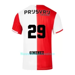Maglia Feyenoord Rotterdam Gimenez 29 Uomo Primo 2023/24 Maglia Feyenoord Rotterdam Gimenez 29 Uomo Primo 2023/24
