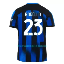 Maglia Inter Milan Barella 23 Uomo Primo 2023/24 Maglia Inter Milan Barella 23 Uomo Primo 2023/24