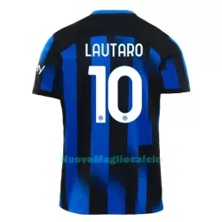 Maglia Inter Milan Lautaro Martinez 10 Uomo Primo 2023/24 Maglia Inter Milan Lautaro Martinez 10 Uomo Primo 2023/24