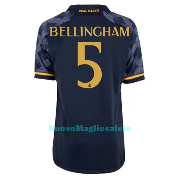 Completo calcio Real Madrid Bellingham 5 Bambino Secondo 2023/24