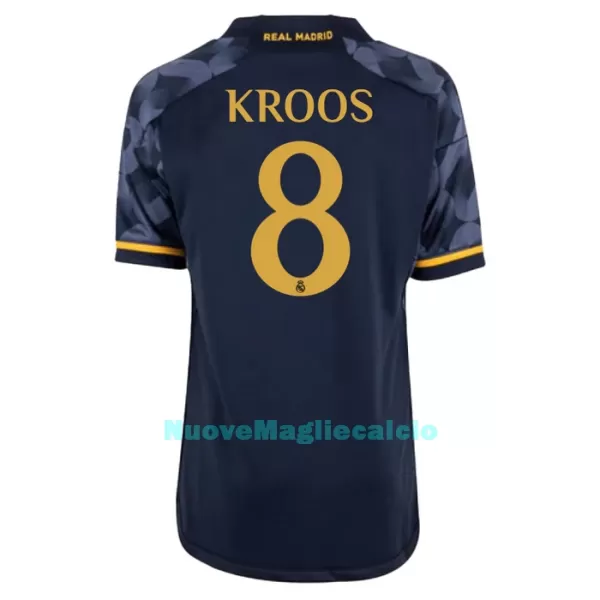Completo calcio Real Madrid Kroos 8 Bambino Secondo 2023/24