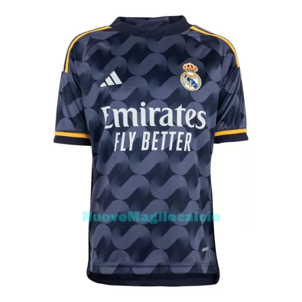 Completo calcio Real Madrid Tchouaméni 18 Bambino Secondo 2023/24