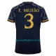 Maglia Real Madrid E. Militão 3 Uomo Secondo 2023/24