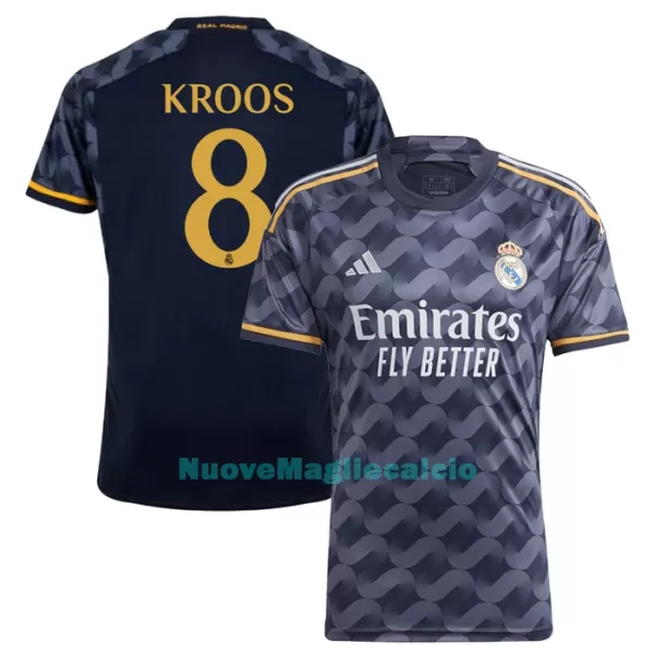 Maglia Real Madrid Kroos 8 Uomo Secondo 2023/24