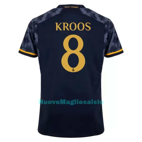 Maglia Real Madrid Kroos 8 Uomo Secondo 2023/24