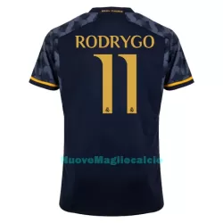 Maglia Real Madrid Rodrygo 11 Uomo Secondo 2023/24
