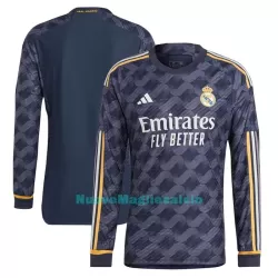 Maglia Real Madrid Uomo Secondo 2023/24 Maniche Lunghe Maglia Real Madrid Uomo Secondo 2023/24 Maniche Lunghe