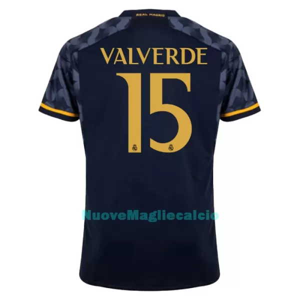 Maglia Real Madrid Valverde 15 Uomo Secondo 2023/24