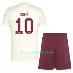 Completo calcio FC Bayern Monaco Sané 10 Champions League Bambino 3rd 2023/24 Completo calcio FC Bayern Monaco Sané 10 Champions League Bambino 3rd 2023/24