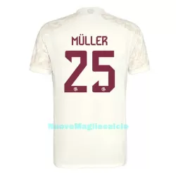 Maglia FC Bayern Monaco Müller 25 Champions League Uomo 3rd 2023/24 Maglia FC Bayern Monaco Müller 25 Champions League Uomo 3rd 2023/24