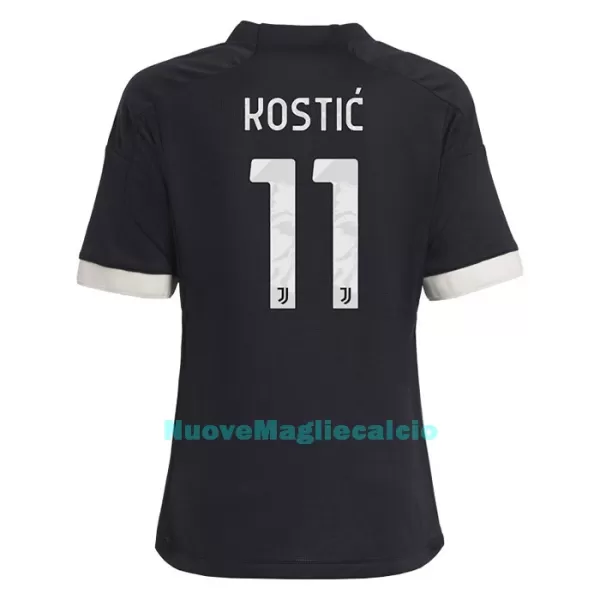 Completo calcio Juventus Kostic 11 Bambino 3rd 2023/24