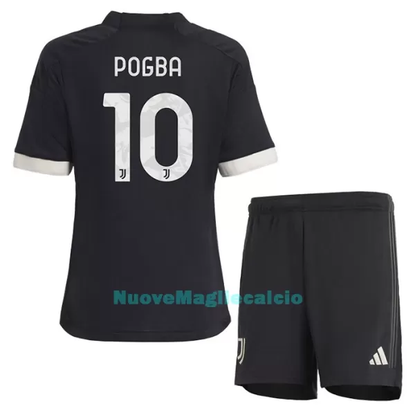 Completo calcio Juventus Pogba 10 Bambino 3rd 2023/24