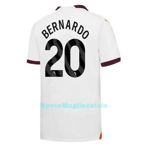 Maglia Manchester City Bernardo 20 Uomo Secondo 2023/24