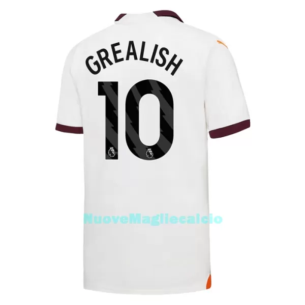 Maglia Manchester City Grealish 10 Uomo Secondo 2023/24