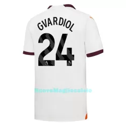 Maglia Manchester City Gvardiol 24 Uomo Secondo 2023/24 Maglia Manchester City Gvardiol 24 Uomo Secondo 2023/24