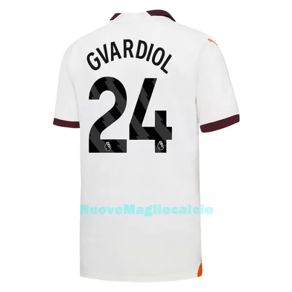 Maglia Manchester City Gvardiol 24 Uomo Secondo 2023/24