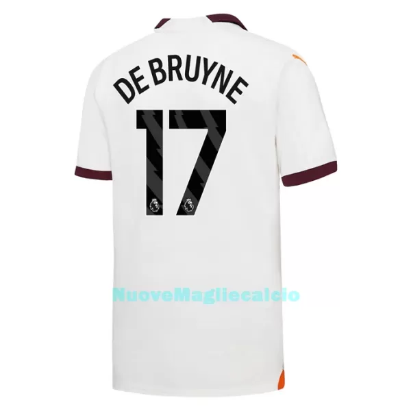 Maglia Manchester City Kevin De Bruyne 17 Uomo Secondo 2023/24