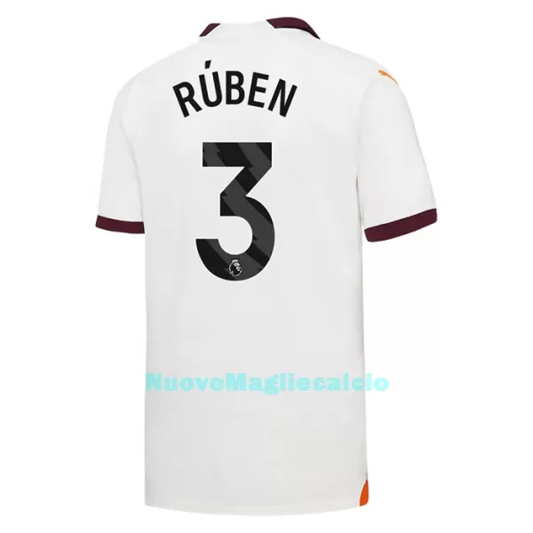 Maglia Manchester City Rúben 3 Uomo Secondo 2023/24