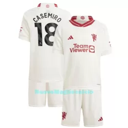 Completo calcio Manchester United Casemiro 18 Bambino 3rd 2023/24 Completo calcio Manchester United Casemiro 18 Bambino 3rd 2023/24