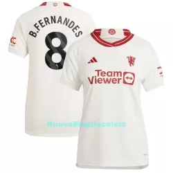 Maglia Manchester United Bruno Fernandes 8 Donna 3rd 2023/24 Maglia Manchester United Bruno Fernandes 8 Donna 3rd 2023/24