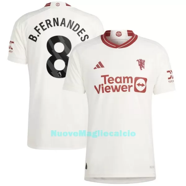 Maglia Manchester United Bruno Fernandes 8 Uomo 3rd 2023/24