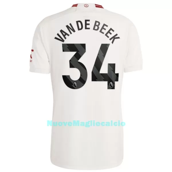 Maglia Manchester United Van De Beek 34 Uomo 3rd 2023/24