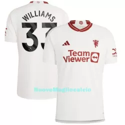 Maglia Manchester United Williams 33 Uomo 3rd 2023/24 Maglia Manchester United Williams 33 Uomo 3rd 2023/24