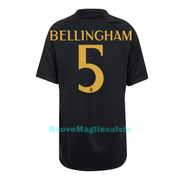 Completo calcio Real Madrid Bellingham 5 Bambino 3rd 2023/24