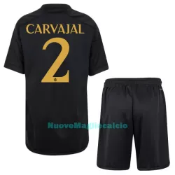 Completo calcio Real Madrid Carvajal 2 Bambino 3rd 2023/24 Completo calcio Real Madrid Carvajal 2 Bambino 3rd 2023/24