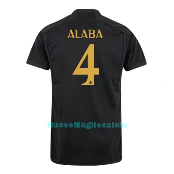 Maglia Real Madrid Alaba 4 Uomo 3rd 2023/24