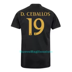 Maglia Real Madrid D. Ceballos 19 Uomo 3rd 2023/24 Maglia Real Madrid D. Ceballos 19 Uomo 3rd 2023/24