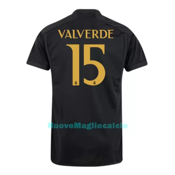 Maglia Real Madrid Valverde 15 Uomo 3rd 2023/24