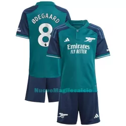 Completo calcio Arsenal Ødegaard 8 Bambino 3rd 2023/24 Completo calcio Arsenal Ødegaard 8 Bambino 3rd 2023/24