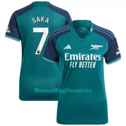 Maglia Arsenal Saka 7 Donna 3rd 2023/24 Maglia Arsenal Saka 7 Donna 3rd 2023/24